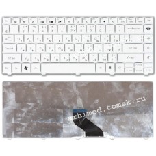 Клавиатура для ноутбука Packard Bell EasyNote NM85 NM87 (RU) белая