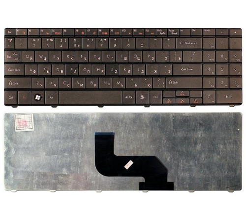 Клавиатура для ноутбука Packard Bell EasyNote DT85 LJ61 LJ63 LJ65 LJ67 LJ71 LJ73 LJ75 TJ61 черная [10152]