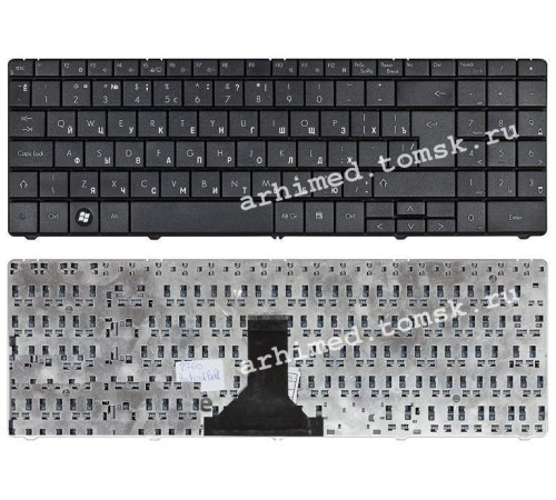 Клавиатура для ноутбука Packard Bell ML61/ML65 ETNA GM (RU) черная