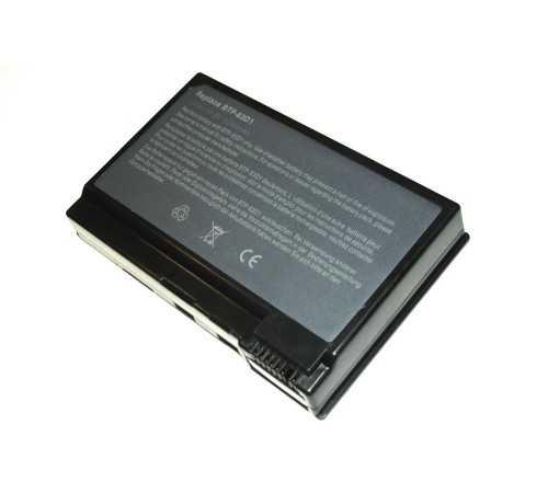 Аккумуляторная батарея для ноутбука Acer Aspire 3020 3040 TravelMate 2410 BTP-63D1 (5200mah 14.8V)