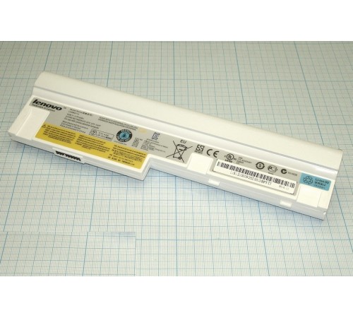Аккумуляторная батарея для ноутбука Lenovo-IBM L09C6Y14 IdeaPad S10-3 белая 48Wh (10.8-11.1 В 4400 мАч)