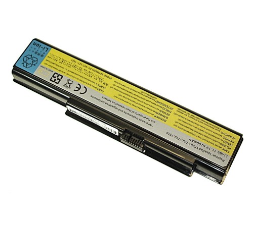Аккумуляторная батарея для ноутбука Lenovo IdeaPad V550, Y500, Y510, Y530, Y710, Y730 (11.1 В 4400 мАч)