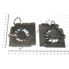 Вентилятор (кулер) для ноутбука HP Pavilion DV9000 DV9600 Series (со встроенной видеокартой)