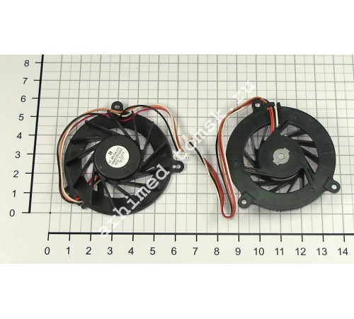 Вентилятор (кулер) для ноутбука  ASUS F3J A8 (4 Pin, длинный провод)