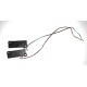 Динамики для ноутбука Toshiba Satellite C660, C660D, L500, L500D, L505, L505 (PK23000BK00), с разбора
