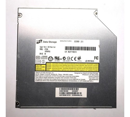*Б/У* Привод DVD/RW для ноутбука Toshiba Sattelite C660, C660D (K000100380)