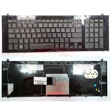*Б/У* Клавиатура для ноутбука HP ProBook 4720, 4720s (RU) черная (90.4GL07.S0R) [BUR0051-1], с разбора