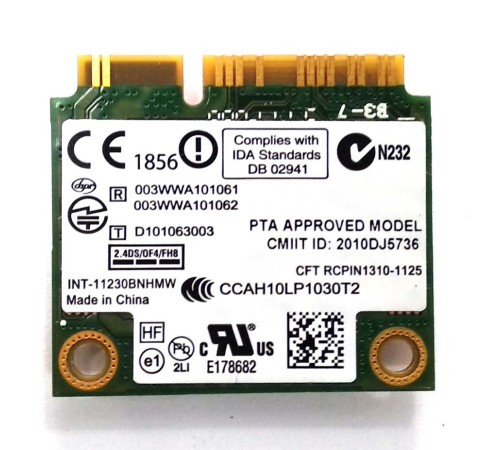 *Б/У* WiFi + Bluetooth модуль для ноутбука Samsung NP300V5A (130BNHMW)