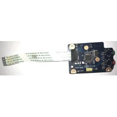 *Б/У* Плата картридера и аудиоразъёмов для ноутбука Lenovo IdeaPad G560, G565 (LS-5753P) (BUR0055-20)