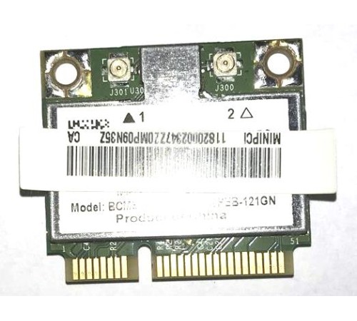 *Б/У* WiFi модуль для ноутбука Lenovo IdeaPad G565 (BCM94313HMG2L WPEB-121GN), с разбора