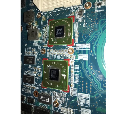 *Б/У* Материнская плата для ноутбука HP G62 CQ62 (610161-001)