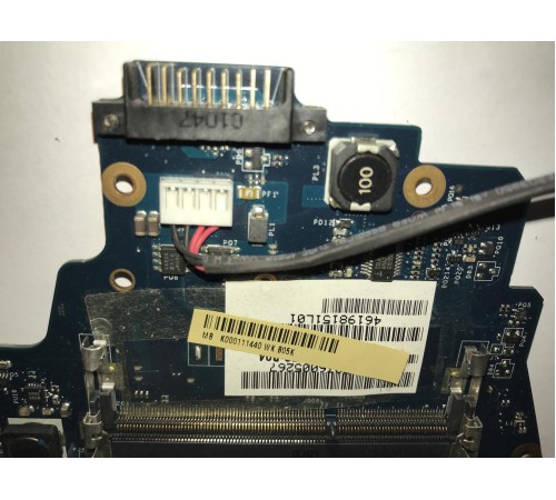 *Б/У* Материнская плата для ноутбука Toshiba Satellite C660 (K000111440, LA-6842P)