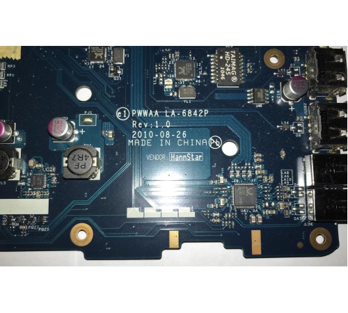 *Б/У* Материнская плата для ноутбука Toshiba Satellite C660 (K000111440, LA-6842P)