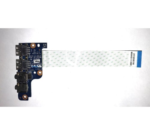 *Б/У* USB + Audio плата для ноутбука DNS QAT11, 0161263