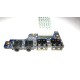 *Б/У* USB + Audio плата для ноутбука DNS QAT11, 0161263