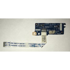 *Б/У* Кнопка включения (старта) для ноутбука DNS QAT11, 0161263 (LS-8562P) [BUR0060-12], с разбора