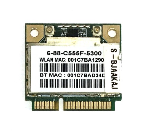 WiFi + Bluetooth модуль для ноутбука DNS M1115 (6-71-M1111-D04 GP), с разбора