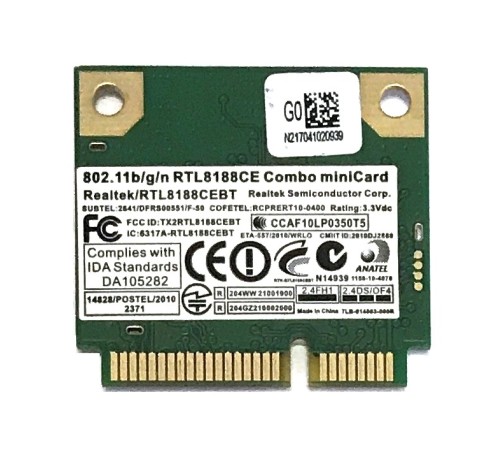 WiFi + Bluetooth модуль для ноутбука DNS M1115 (6-71-M1111-D04 GP), с разбора