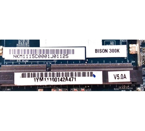 Материнская плата для ноутбука DNS M1115 (6-71-M1110-D05A GP), с разбора, исправная