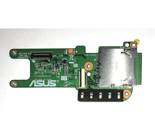 *Б/У* Плата Card reader для ноутбука Asus Eee PC 1005HA, 1005HAG (08G2025HA12Q)