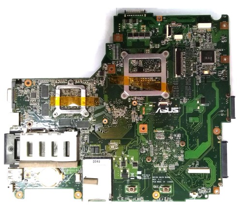 *Б/У* Материнская плата для ноутбука Asus PRO64D, N52D, N61, N61DA, N61J, N61JV, X64J (60-NZZMB1000-E01), с разбора, неисправная