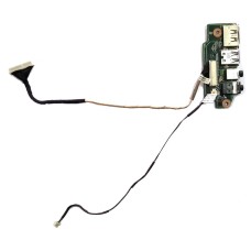 *Б/У* Плата с разъемом USB + Audio для ноутбука Asus PRO64D (60-NZZAU1000-E01) [BUR0065-9], с разбора