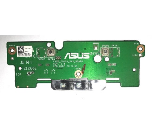 *Б/У* Плата кнопок тачпада для ноутбука Asus K50AF, K40, K40IJ, K50 (69N0EJT10A01-01)