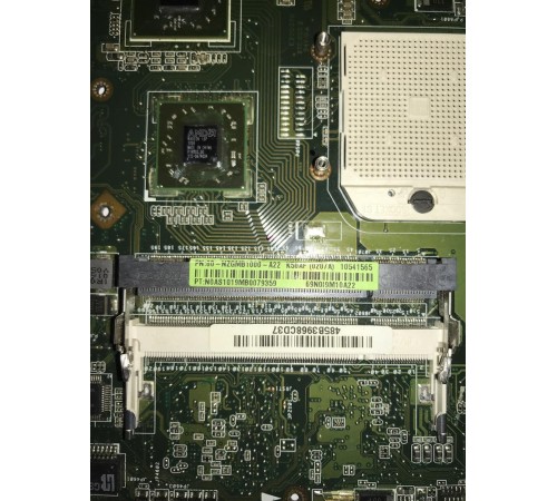 *Б/У* Материнская плата для ноутбука Asus K50AF (BTC-202 B 94v-0 E220370), с разбора, неисправная