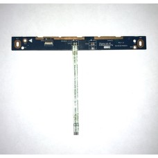 *Б/У* Плата кнопок тачпада для ноутбука HP G6-1000, G6-1205er (DA0R22TB6D0 REV:D) [BUR0070-19], с разбора