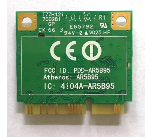 *Б/У* WiFi модуль для eMachines E640, E640G (4104A-AR5B95, T77H121.10 HF), с разбора