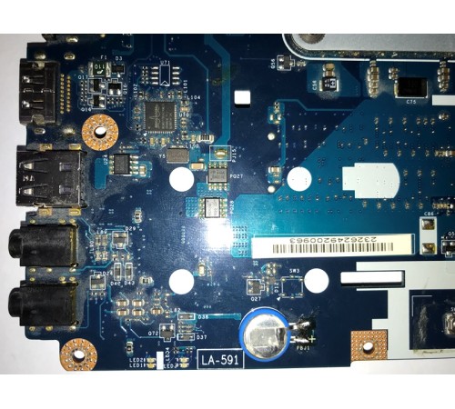 *Б/У* Материнская плата для ноутбука eMachines E640G-P322G16MI (NEW75 LA-5911P), с разбора, исправная