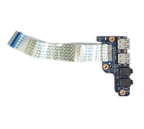 *Б/У* USB + Audio плата для ноутбука DNS QAT11, 0161263, с разбора