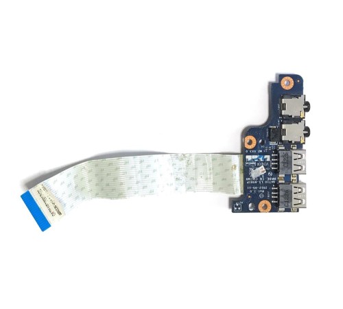 *Б/У* USB + Audio плата для ноутбука DNS QAT11, 0161263, с разбора
