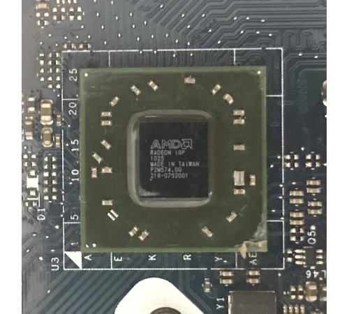 Материнская плата для ноутбука Acer Aspire 5552, 5552G (MB.R4302.001), с разбора, неисправная