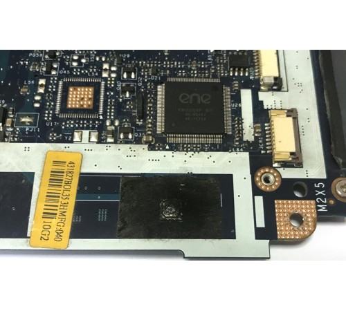 Материнская плата для ноутбука Acer Aspire 5552, 5552G (MB.R4302.001), с разбора, неисправная