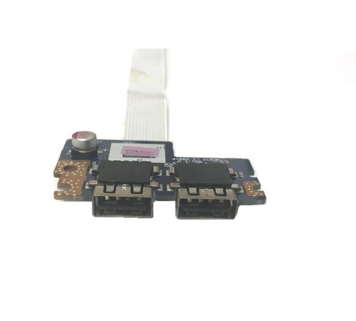 Плата с USB разъемами для ноутбука Acer Aspire 5551, 5551G (LS-5891P), с разбора