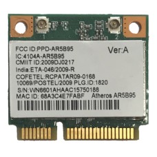 *Б/У* WiFi модуль для ноутбука Acer Aspire 5333, 5552G; eMachines E529, E640G (4104A-AR5B95) [BUR0118-14], с разбора