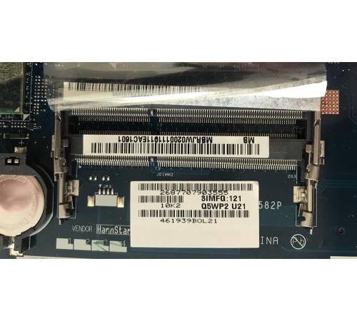Материнская плата для ноутбука eMachines E529; Acer Aspire 5333, 5733, 5733Z (MB.RJW02.001), с разбора, неисправная