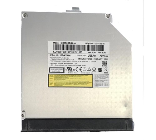 *Б/У* Привод DVD/RW + крышка привода для ноутбука eMachines E529; Acer Aspire 5552, 5552G (UJ8A0)