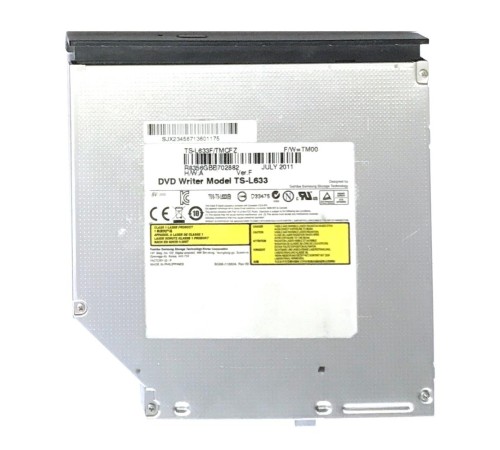 *Б/У* Привод DVD/RW + крышка привода для ноутбука DNS 0135730 (TS-L633), с разбора