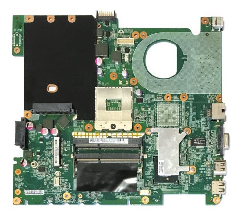 *Б/У* Материнская плата для ноутбука DNS 0135730 (PCB M/B MT40II1 REV:02), с разбора, неисправная