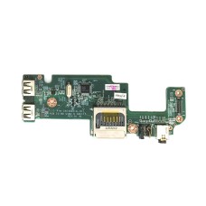 *Б/У* Плата 2x USB + 2x Audio + CR для ноутбука DNS 0135730 (35G304010-10) [BUR0104-6], с разбора