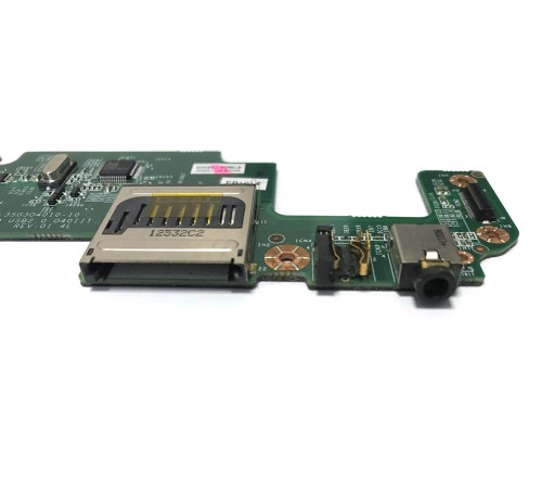*Б/У* Плата 2x USB + 2x Audio + CR для ноутбука DNS 0135730 (35G304010-10), с разбора