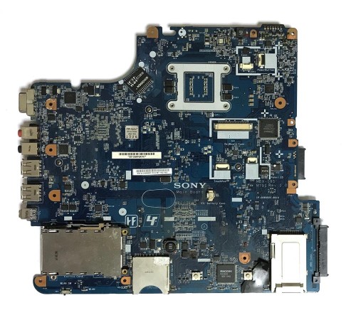 Материнская плата для ноутбука Sony VGN-NS31MR (1P-0089500-8010), с разбора, неисправная