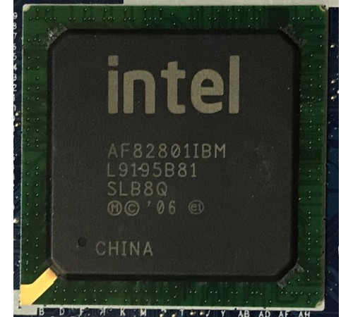 Материнская плата для ноутбука Sony VGN-NS31MR (1P-0089500-8010), с разбора, неисправная