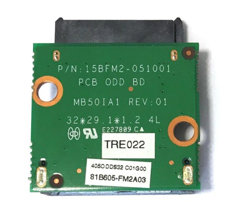 *Б/У* Переходник DVD SATA для DNS MB50II1, 0139774, 0133245, MB50IA1, MB50IA (81B605-FM2A03), с разбора