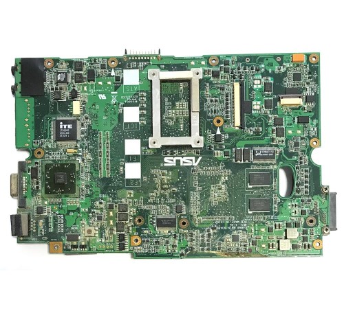 *Б/У* Материнская плата для ноутбука Asus K50, K50AB (60-NVXMB1000-D15), с разбора, неисправная