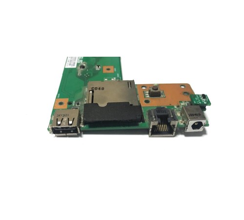 Плата расширения №1 CR + USB + DC jack для ноутбука Asus K52D (60-NXMDC1000-D02), с разбора