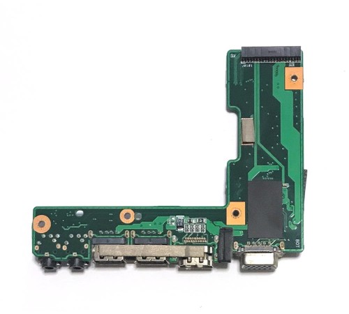 Плата расширения №2 2x USB + 2x Audio + HDMI + VGA для ноутбука Asus K52D (60-NZ1101000-B01), с разбора