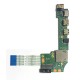 *Б/У* Плата сразъёмами USB, LAN, Audio и кнопкой включения для ноутбука Asus X200LA (60NB03U0-IO1040)